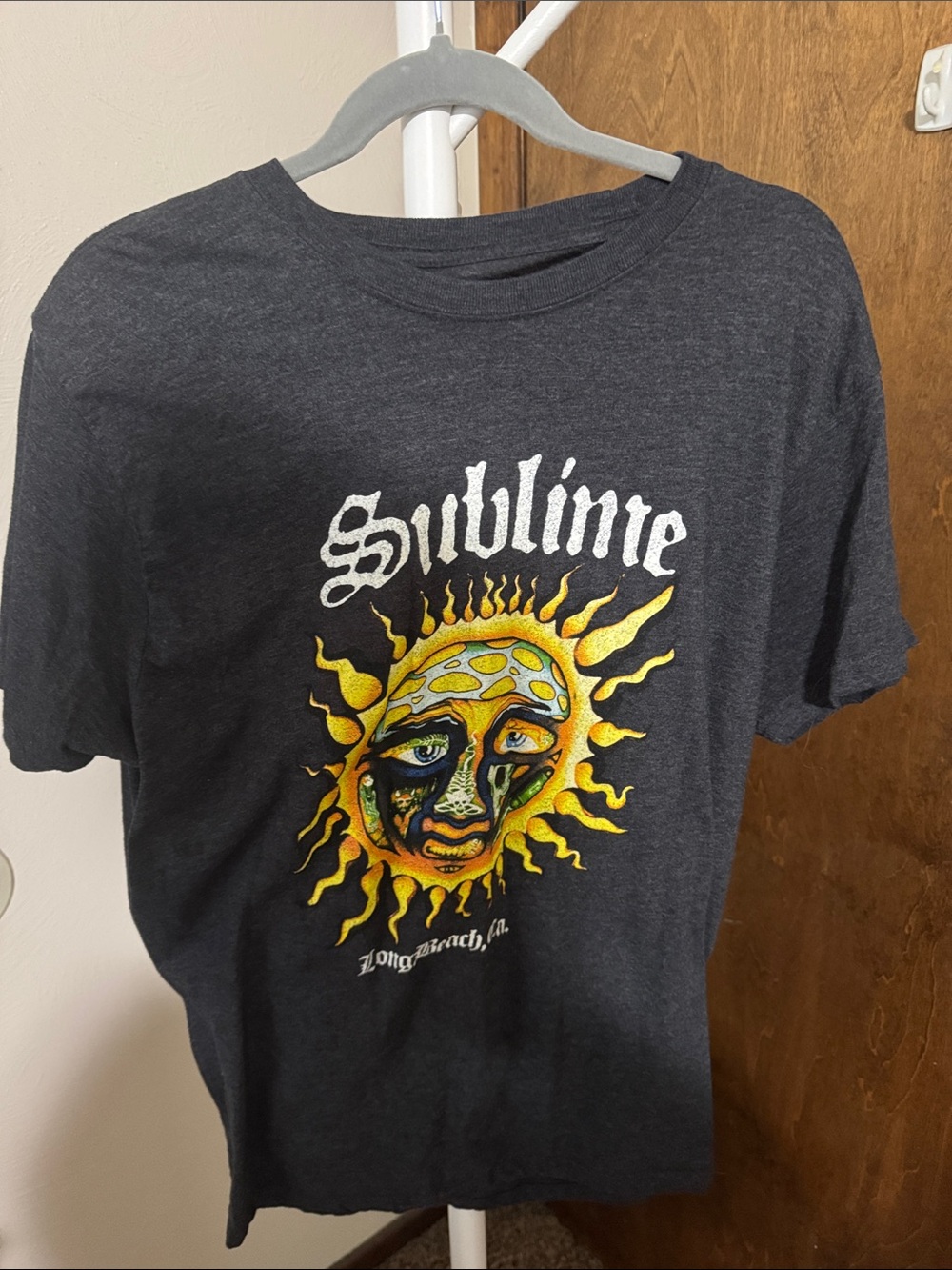 Sublime Sun Graphic Tee - Charcoal